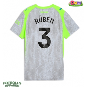 Manchester City Ruben Dias #3 Tredje Tröja Kvinnor 2025-26 Kortärmad